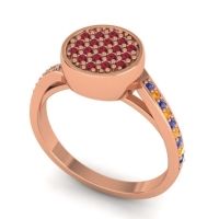 Statement Floral Pave Cakra Ring