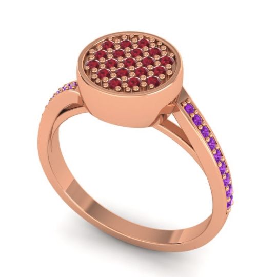 Statement Floral Pave Cakra Ring