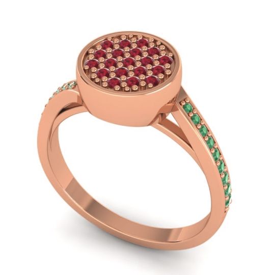 Statement Floral Pave Cakra Ring