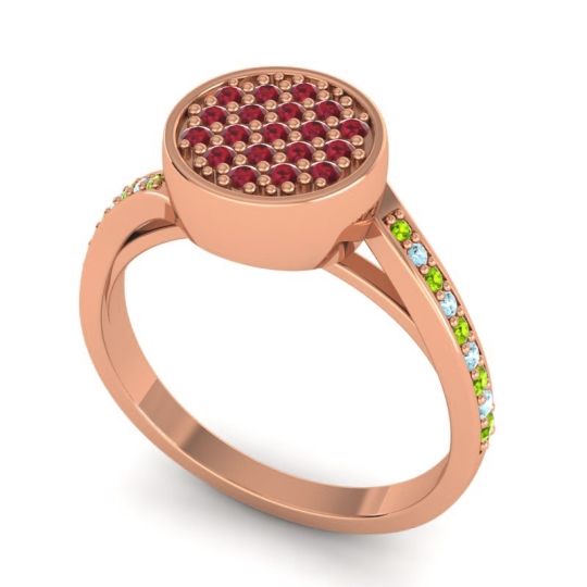 Statement Floral Pave Cakra Ring