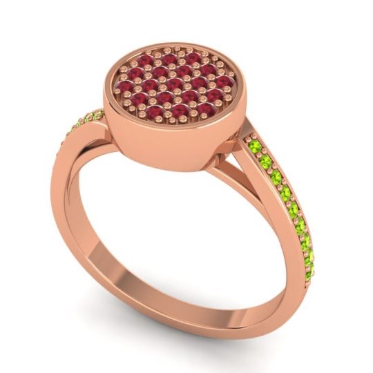 Statement Floral Pave Cakra Ring