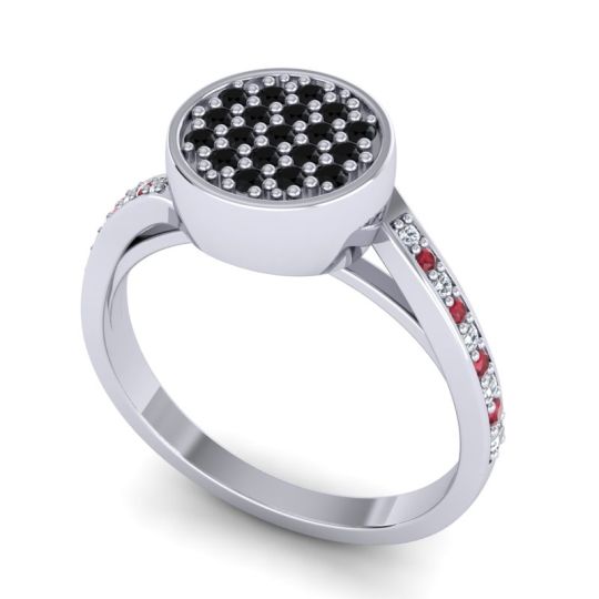 Statement Floral Pave Cakra Ring