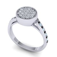 Statement Floral Pave Cakra Ring