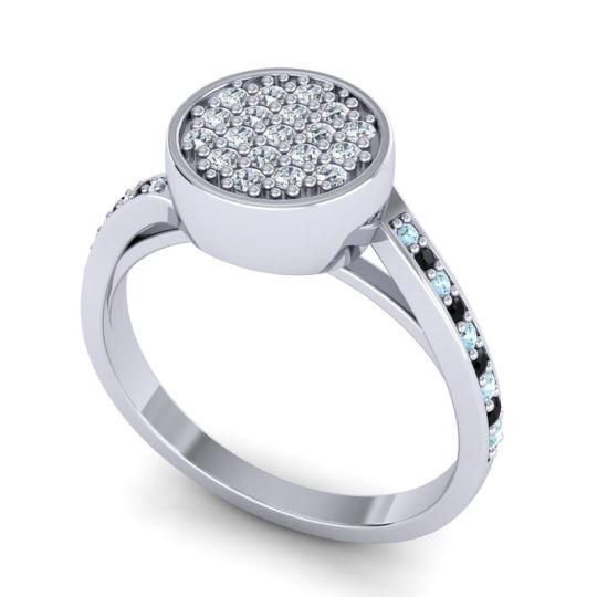 Statement Floral Pave Cakra Ring