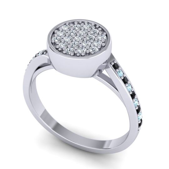 Statement Floral Pave Cakra Ring