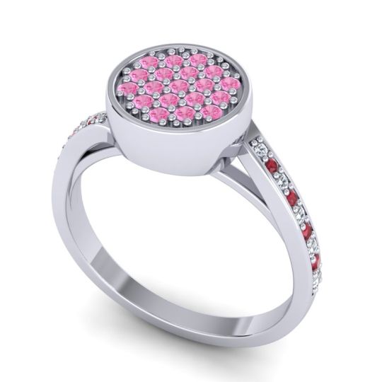 Statement Floral Pave Cakra Ring