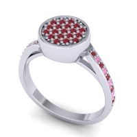 Statement Floral Pave Cakra Ring