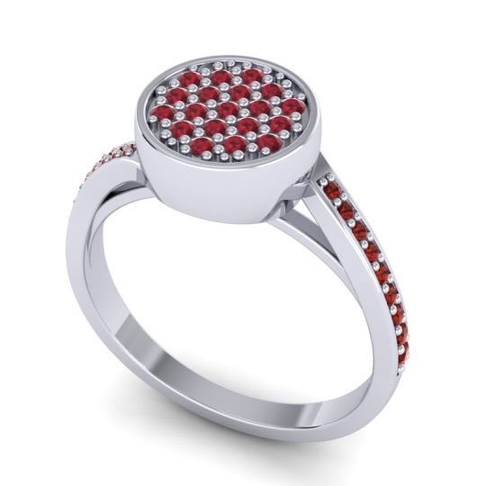 Statement Floral Pave Cakra Ring