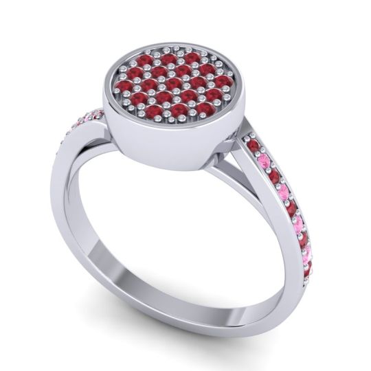 Statement Floral Pave Cakra Ring