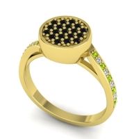 Statement Floral Pave Cakra Ring