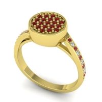Statement Floral Pave Cakra Ring
