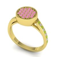 Statement Floral Pave Cakra Ring