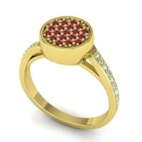 Statement Floral Pave Cakra Ring