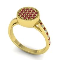 Statement Floral Pave Cakra Ring