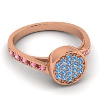 Statement Floral Pave Cakra Ring