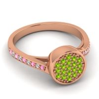 Statement Floral Pave Cakra Ring