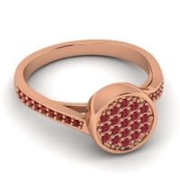 Statement Floral Pave Cakra Ring