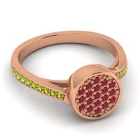 Statement Floral Pave Cakra Ring