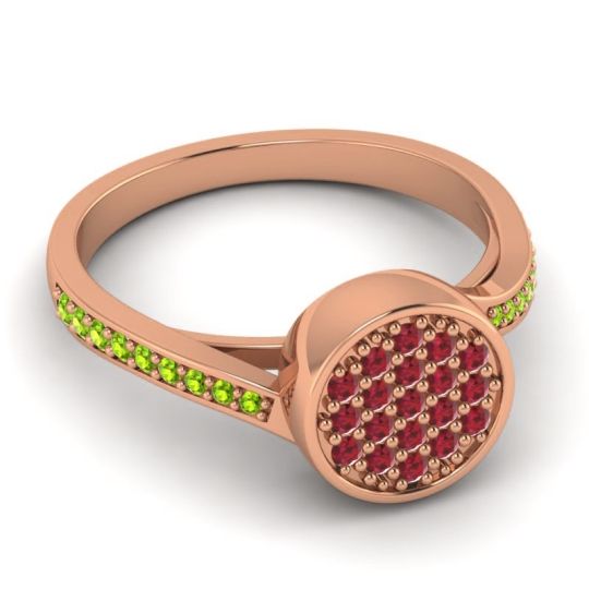 Statement Floral Pave Cakra Ring