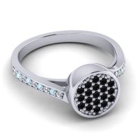 Statement Floral Pave Cakra Ring