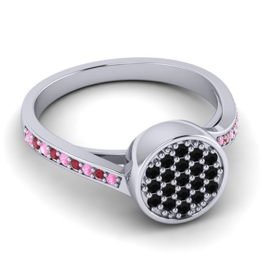 Statement Floral Pave Cakra Ring