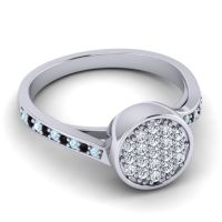 Statement Floral Pave Cakra Ring