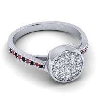 Statement Floral Pave Cakra Ring