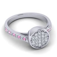 Statement Floral Pave Cakra Ring