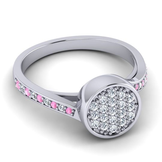 Statement Floral Pave Cakra Ring