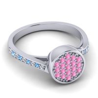 Statement Floral Pave Cakra Ring