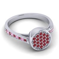 Statement Floral Pave Cakra Ring