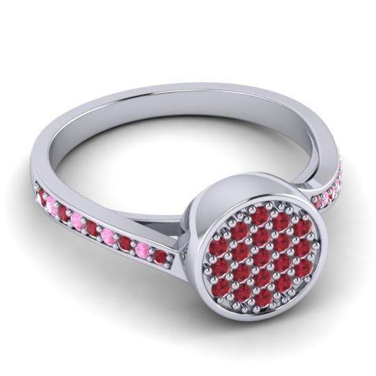 Statement Floral Pave Cakra Ring