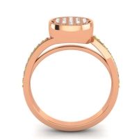 Statement Floral Pave Cakra Ring