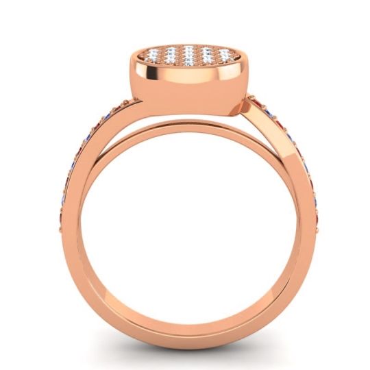 Statement Floral Pave Cakra Ring