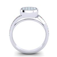 Statement Floral Pave Cakra Ring