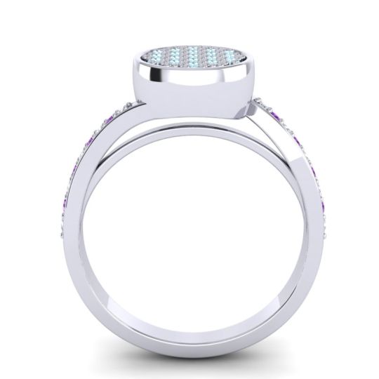 Statement Floral Pave Cakra Ring