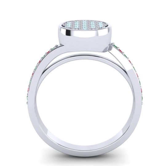 Statement Floral Pave Cakra Ring