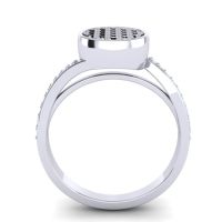 Statement Floral Pave Cakra Ring