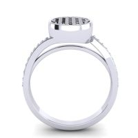 Statement Floral Pave Cakra Ring