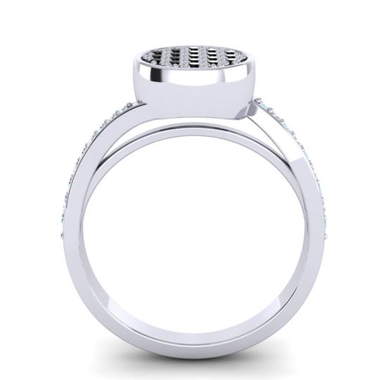 Statement Floral Pave Cakra Ring