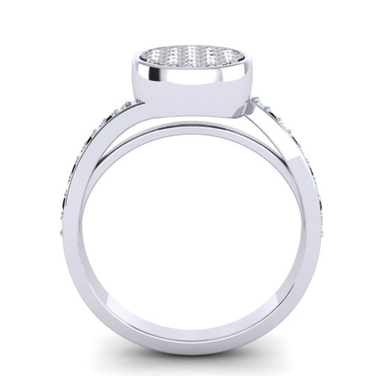 Statement Floral Pave Cakra Ring