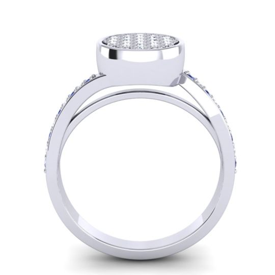 Statement Floral Pave Cakra Ring