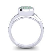 Statement Floral Pave Cakra Ring