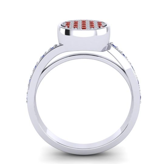 Statement Floral Pave Cakra Ring