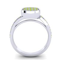 Statement Floral Pave Cakra Ring