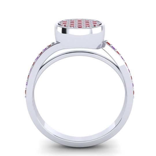 Statement Floral Pave Cakra Ring