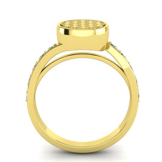 Statement Floral Pave Cakra Ring