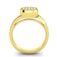 Statement Floral Pave Cakra Ring