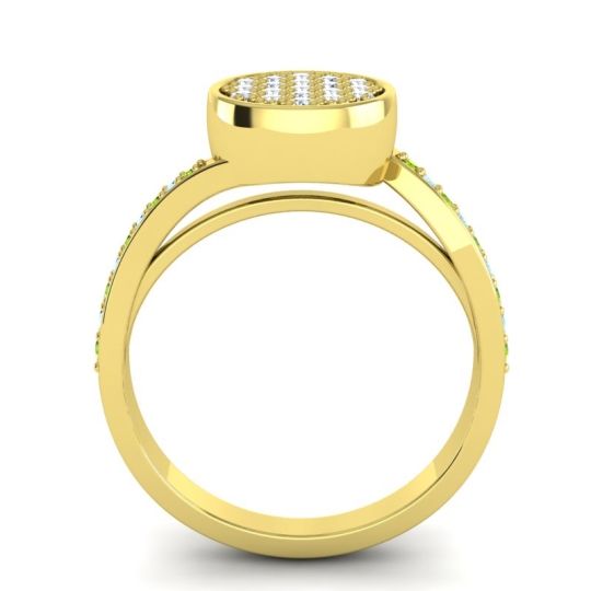 Statement Floral Pave Cakra Ring