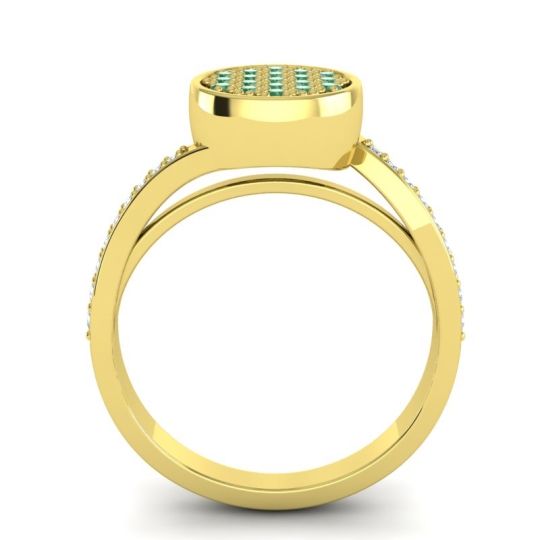 Statement Floral Pave Cakra Ring